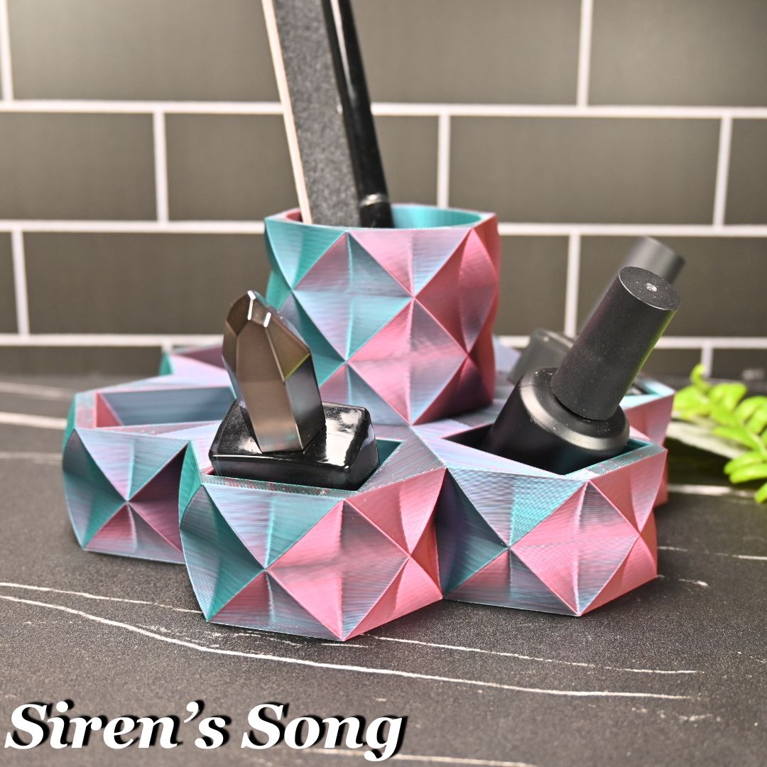 Circular Square Bottle Holder with Cup