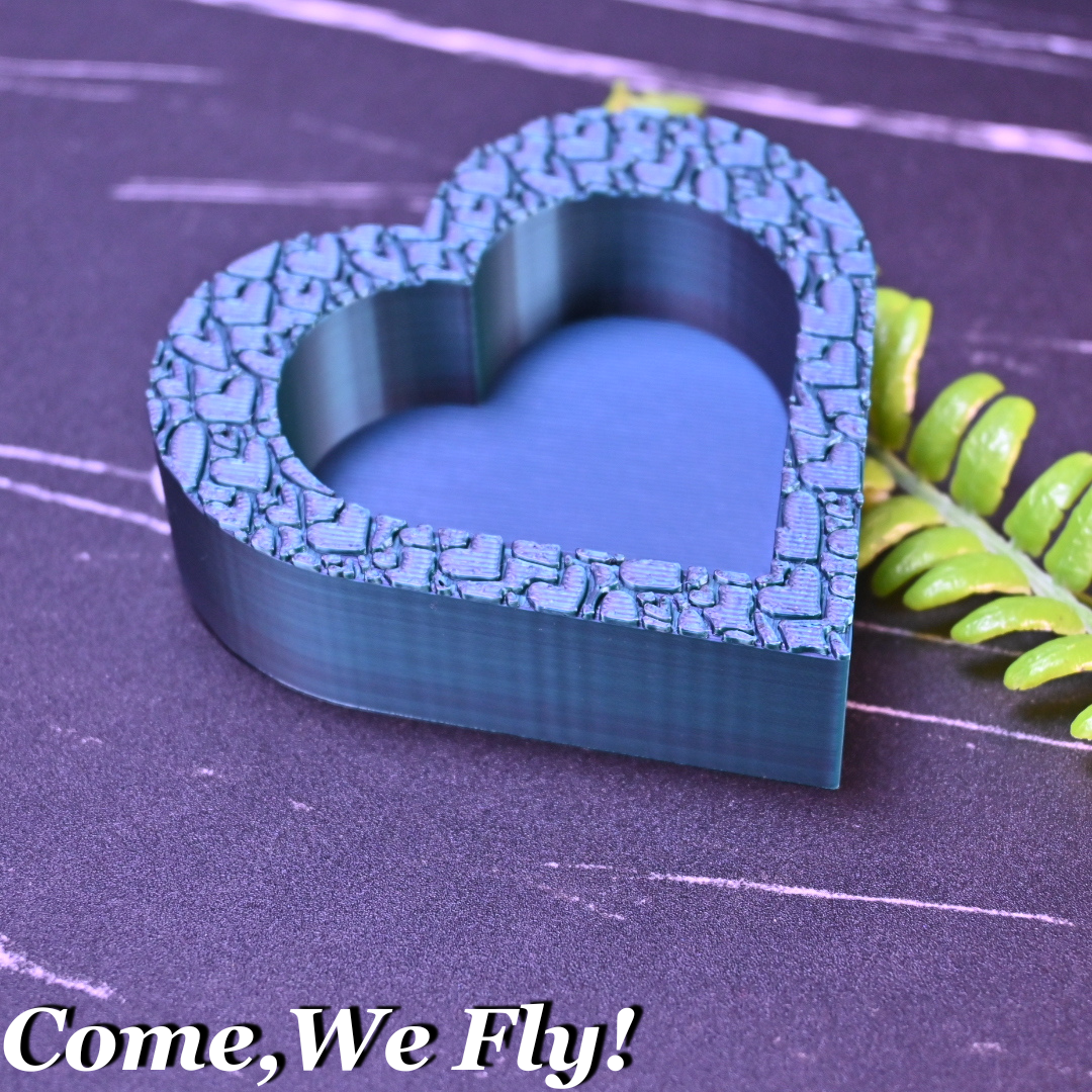 Heart Decal Dish
