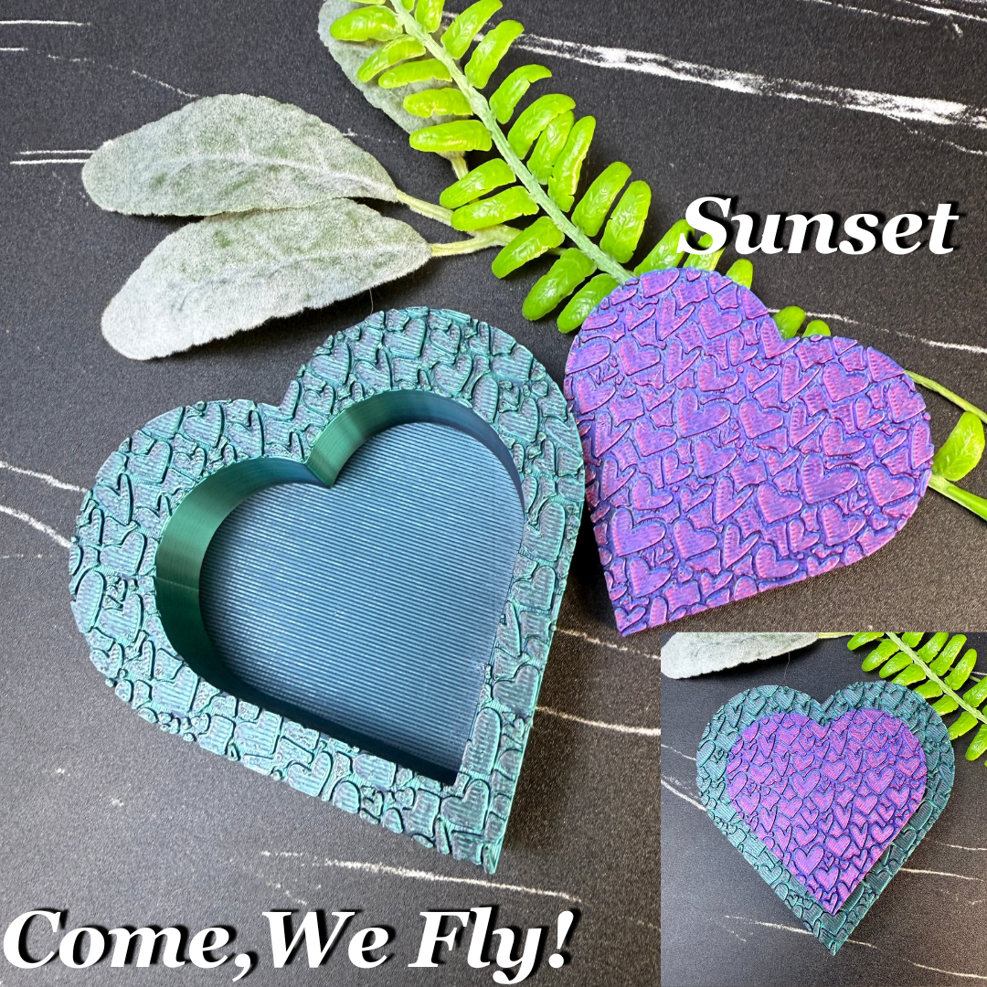 Heart Decal Dish