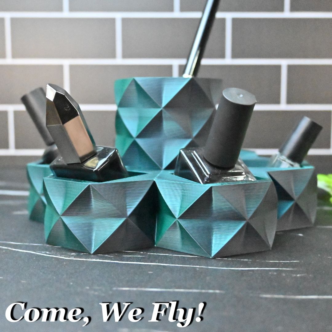 Circular Square Bottle Holder with Cup