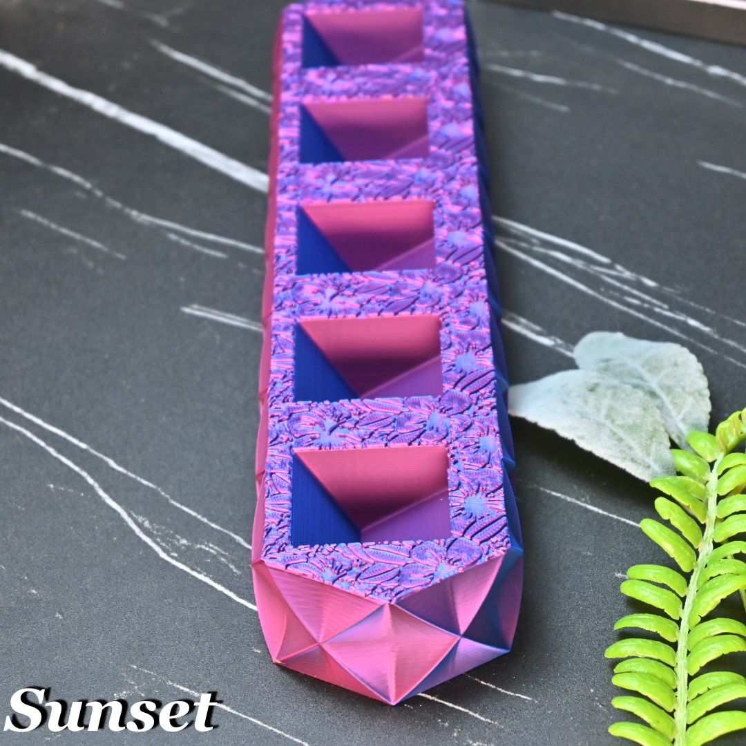 Hibiscus 5 Square Bottle Holder